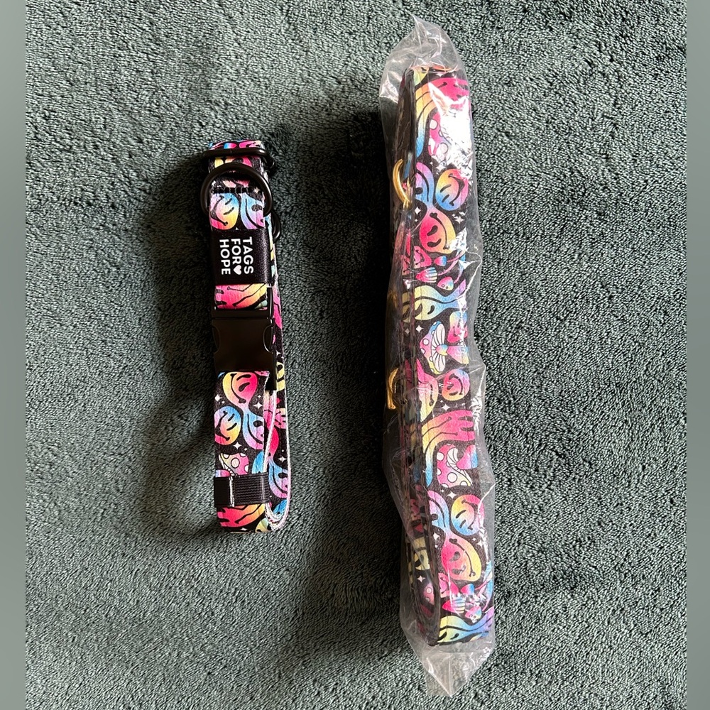 Brand New, Tags For Hope dog leash and collar